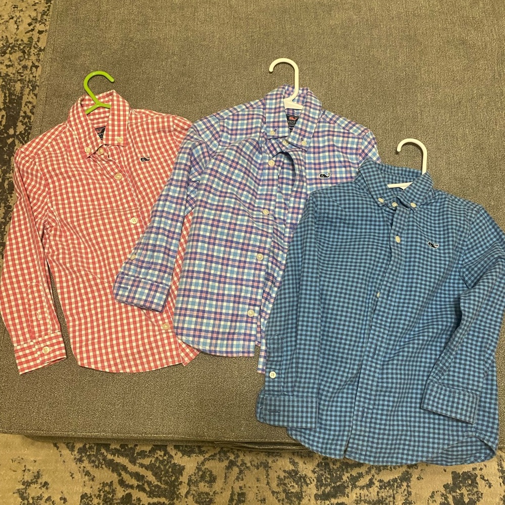 Vineyard vines button up dress shirt for toddler boy
